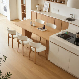 Solid Wood Home Soft-Padded Diningchair