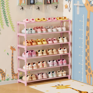 4/5/6 layer metal independent shoe rack