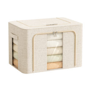 Fabric storage box, foldable clothing storage box