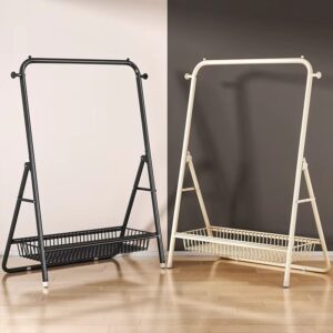 Stainless Steel Foldable Vertical Coat Rack