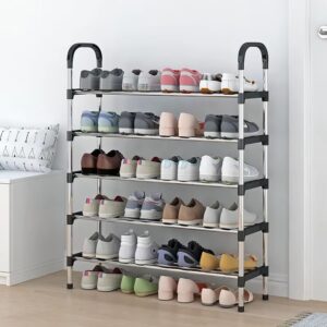 4/5/6 layer metal shoe rack with detachable shoe storage rack with handle