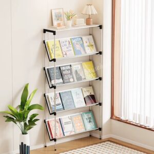 5/6 layer metal tilted shoe rack bracket ultra-thin storage rack