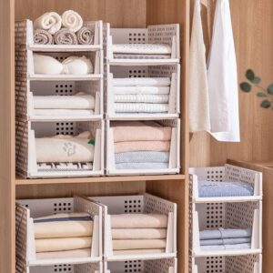 Wholesale Foldable and Stackable Storage Drawers for Wardrobe Organization