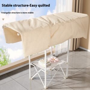 Single pole carbon steel drying rack with space saving and foldable design