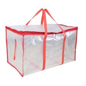 Transparent PP clothing storage bag